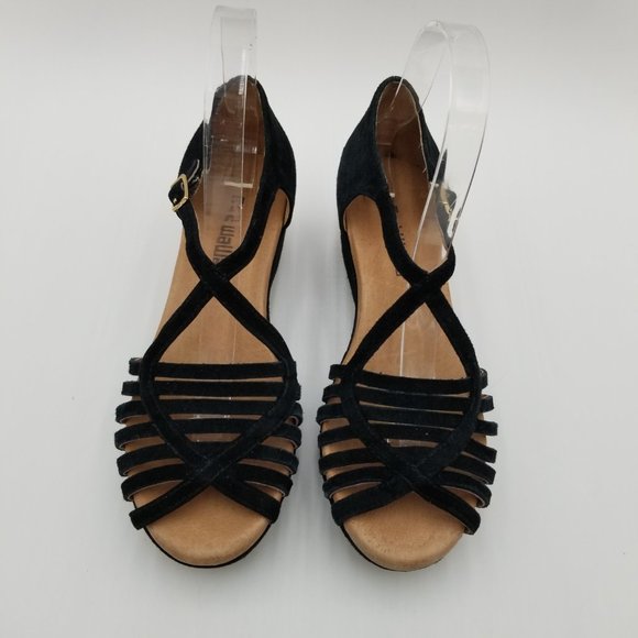 Anthropologie Gee WaWa Doris Platform Suede Sandals - Picture 4 of 11